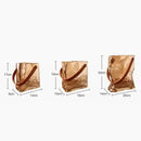 DecorBites™ Bag Shape Glass Vase Handbag Hydroponics Terrarium Home Decoration