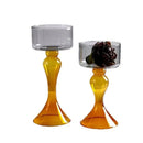 Amber decorbites geometric glass vase candle holder living room decor