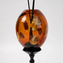 Amber geometric circle glass reed diffuser living room decor