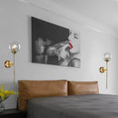 DecorBites™ Glass Ball Sconce Light for Bedroom Living Room