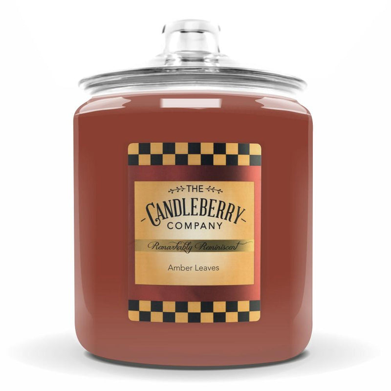 Amber Leaves™, 4 - Wick, Cookie Jar Candle (Collective)