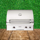 American Outdoor Grill L-Series 24-Inch 2-Burner Built-In Natural Gas Grill W/ Rotisserie Kit [24NBL] (SAK81425)