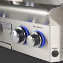 American Outdoor Grill T-Series 24-Inch 2-Burner Built-In Natural Gas Grill W/ Rotisserie Kit [24NBT] (SAK65205)
