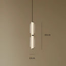 American retro frosted glass staircase pendant light dining room