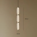 American retro frosted glass staircase pendant light dining room