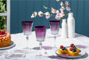 Colored Crystal Glasses Set