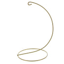 Open Frame Gold Metal Ornament Display Stand 9.2 Inches