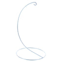 Open Frame Silver Metal Ornament Display Stand 9.2 Inches