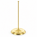 Upright Gold Metal Christmas Tree Topper Finial Stand Display Stand 7.2 Inches