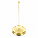 Upright Gold Metal Christmas Tree Topper Finial Stand Display Stand 7.2 Inches