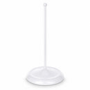 Upright White Metal Christmas Tree Topper Finial Stand Display Stand 7.2 Inches