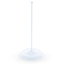 Upright White Metal Christmas Tree Topper Finial Stand Display Stand 7.2 Inches (Poland)