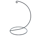 Open Frame Black Painted Metal Ornament Display Stand 9.2 Inches