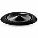 Crescent Moon Black Painted Metal Ornament Display Stand 8.8 Inches (Poland)