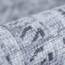 Barny Gray Denim Washable Rug - Clearance