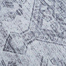 Barny Gray Blue Washable Rug - Clearance