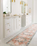Rosman Distressed Washable Area Rug