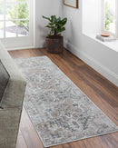 Beige Rosman Washable Area Rug - Clearance
