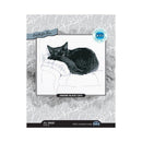 Among black cats M668 Counted Cross Stitch Kit