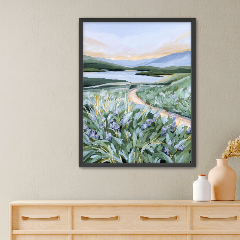 "Among the Wildflowers" Art Print