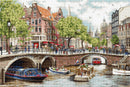 Amsterdam Counted Cross-Stitch Kit by Luca-S BU5005L