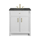 James Martin Bellshire 30" Single Bathroom Vanity, Bright White
