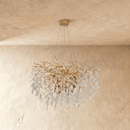 Anab Round Crystal Chandelier