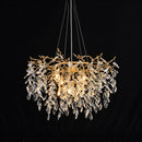Anab Round Crystal Chandelier