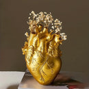 Anatomical Heart Resin Vase Decor