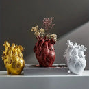 Anatomical Heart Resin Vase Decor