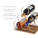 Pyramid 6-Bottle Wine Rack
