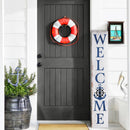 Anchor Porch Leaner Welcome Sign