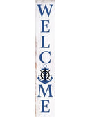 Anchor Porch Leaner Welcome Sign