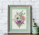 Anemone B7017L Counted Cross-Stitch Kit