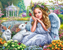Angel in the Garden CS2485 18.9 x 14.9 inches Crafting Spark Diamond Painting Kit