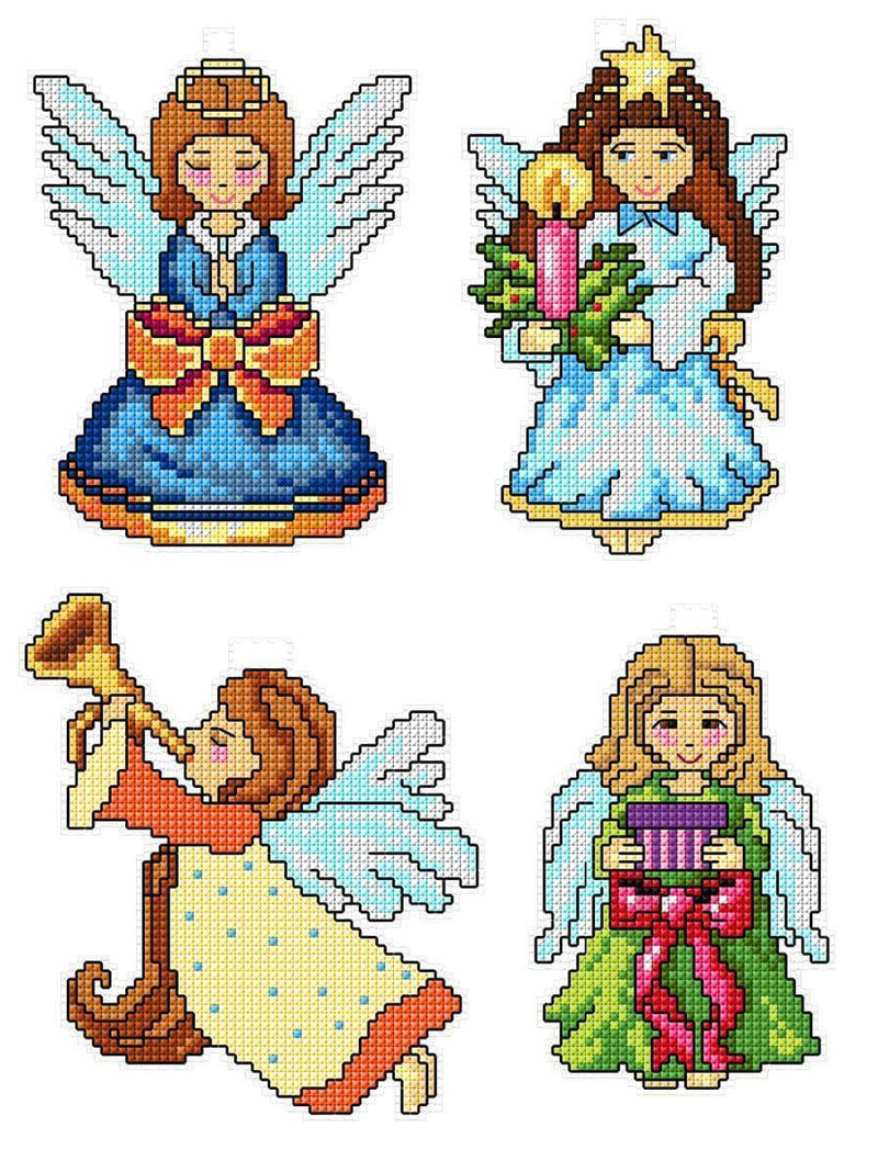 "Angels" 107CS Counted Cross-Stitch Kit