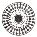 Anges Multi Finish Round Marble Medallions 48x48