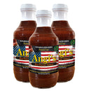 Angi's Barbecue Sauce | Pack of 3 | 18 oz | Gluten Free | Brenmar