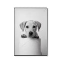Animal Bathroom Canvas Posters