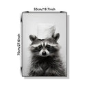 Animal Bathroom Canvas Posters