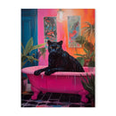 Animal Canvas Bathroom Wall Art