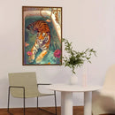 Animal Canvas Painting for Bathroom