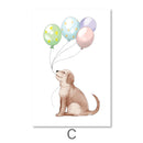 Animal Parade Canvas