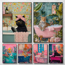 Animal Wall Art Canvas Painting