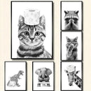 Animals Bathroom Wall Art Decor