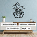 GOKU Metal Wall Art