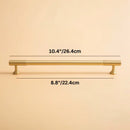 Aniq Brass Knob & Pull Bar
