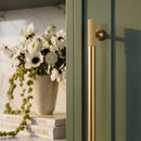 Aniq Brass Knob & Pull Bar