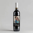 Anniversary Thanks Wine Label