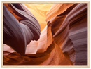 Antelope Canyon Print Metal Wall Art – Arizona Slot Canyon Scenic Wall Decor